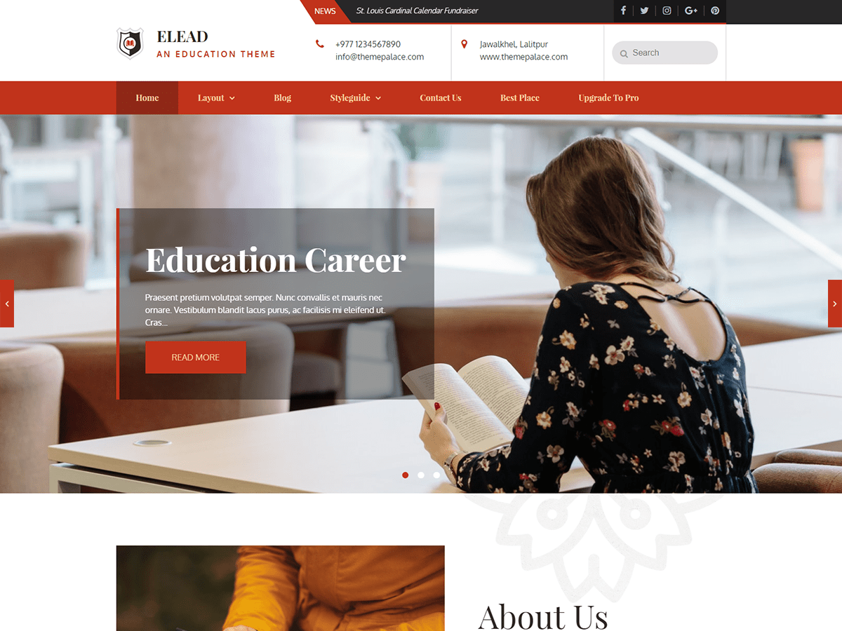 Elead theme screenshot