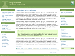 Emerald Stretch theme screenshot