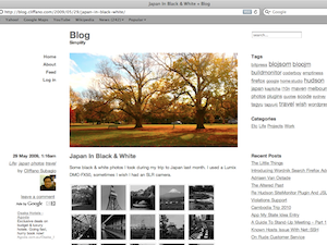 Emptiness theme screenshot
