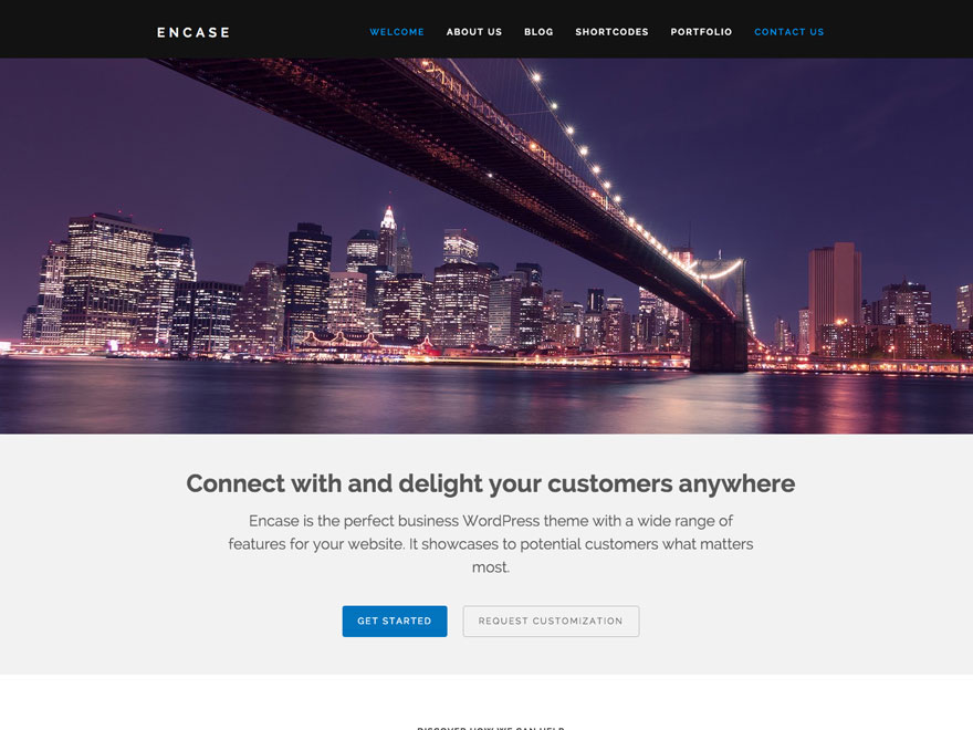 Encase theme screenshot