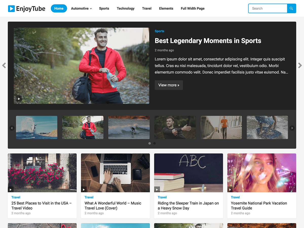 EnjoyTube theme screenshot