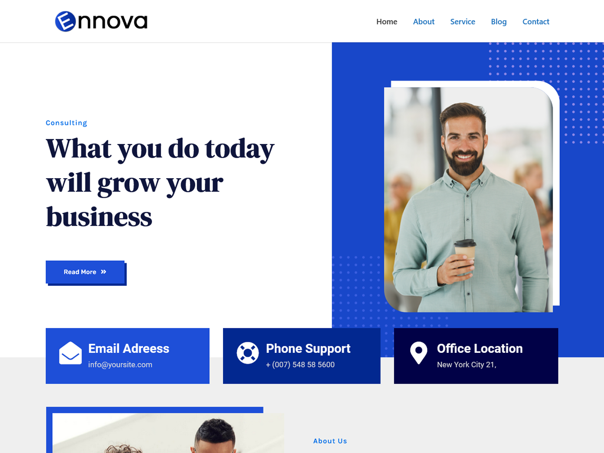 Ennova theme screenshot
