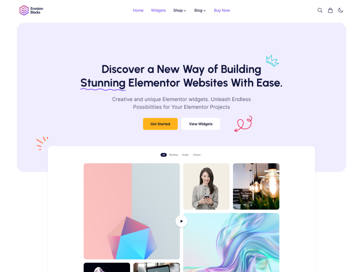 EnvisionX theme screenshot