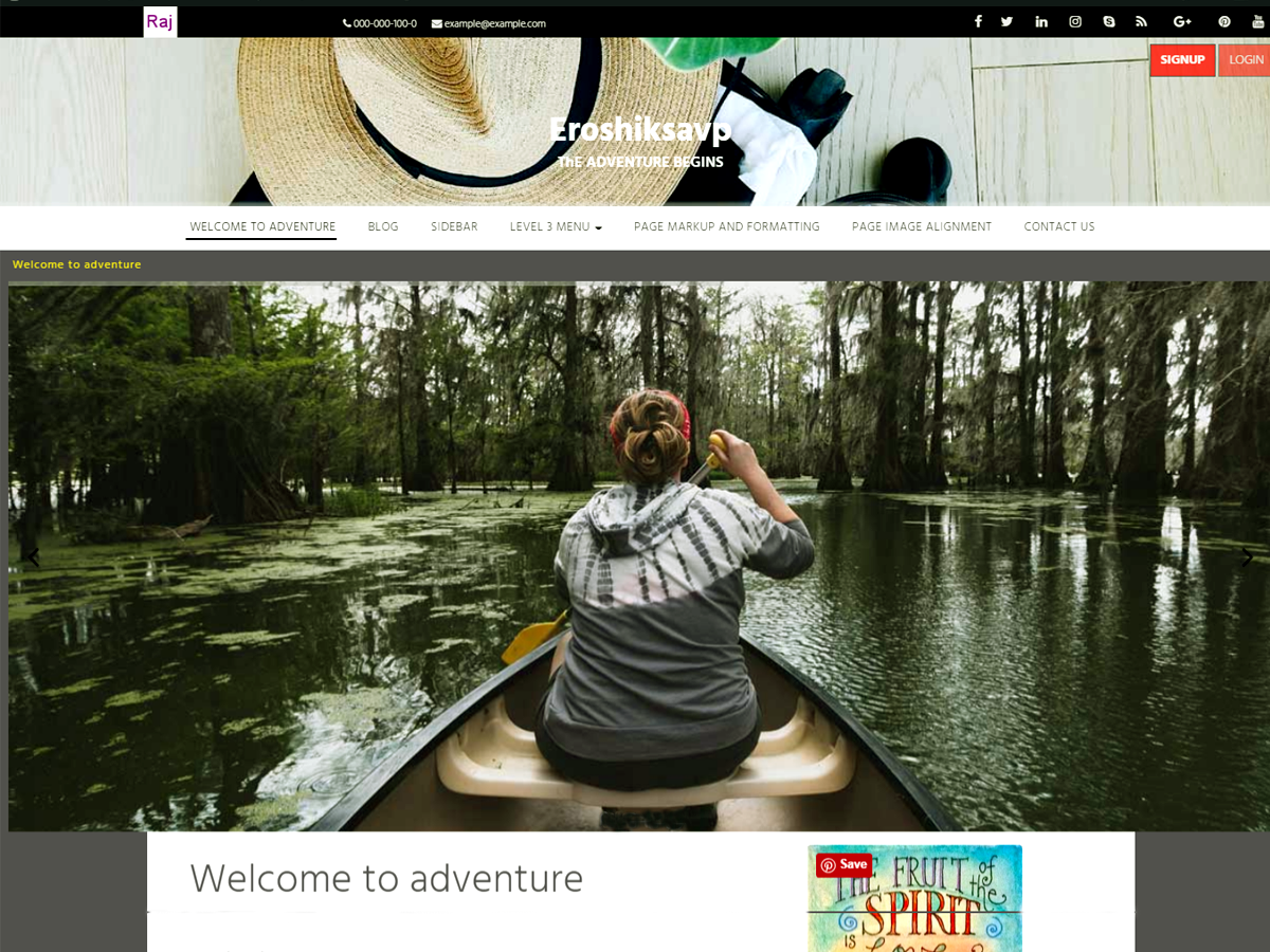 Eroshiksavp theme screenshot