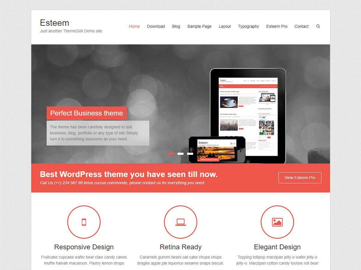 Esteem theme screenshot
