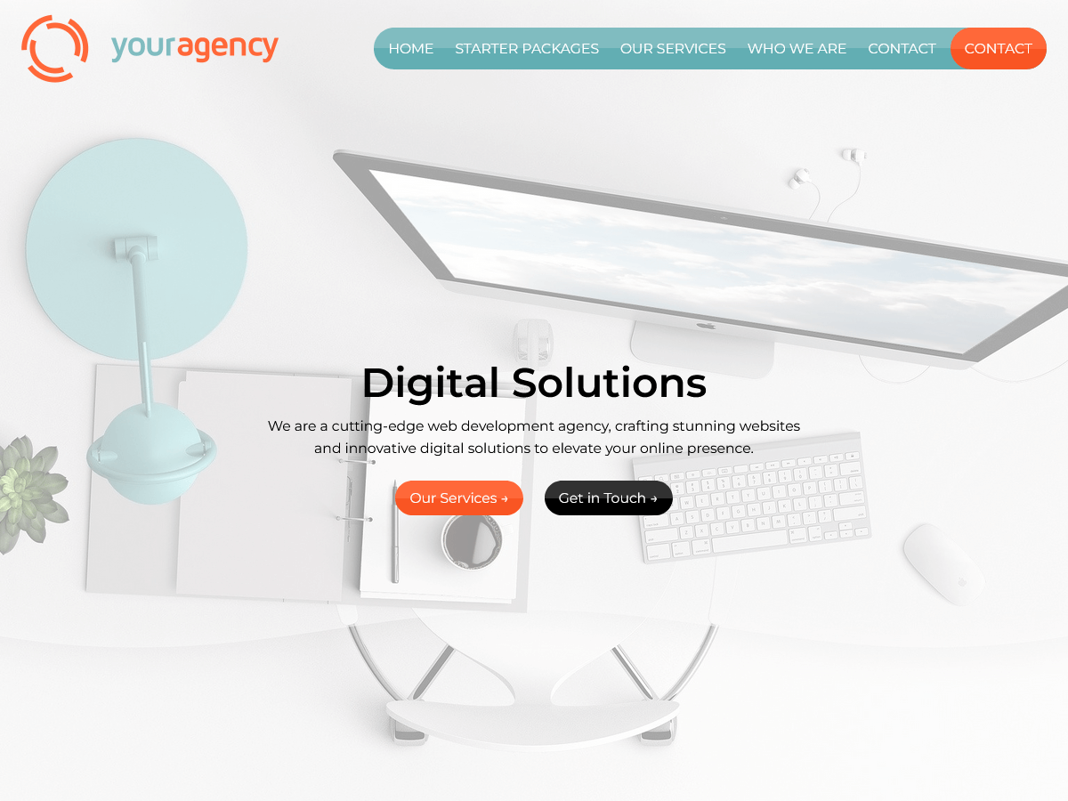 Eternal Agency theme screenshot