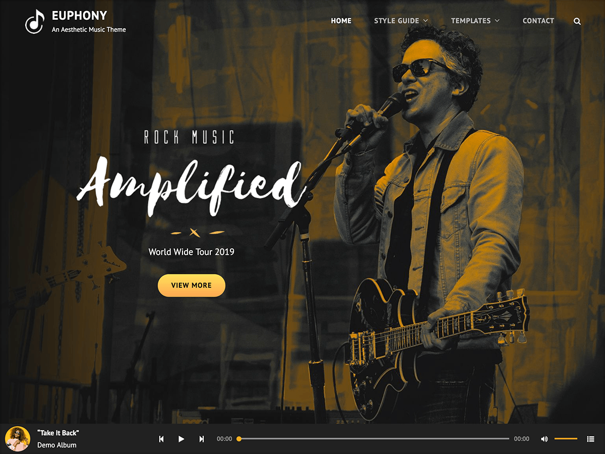 Euphony theme screenshot