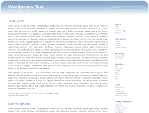 Evanescence theme screenshot