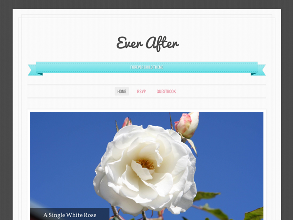Ever After theme screenshot