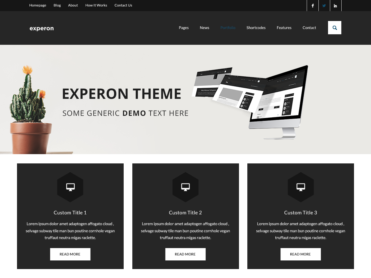 Experon eDark theme screenshot