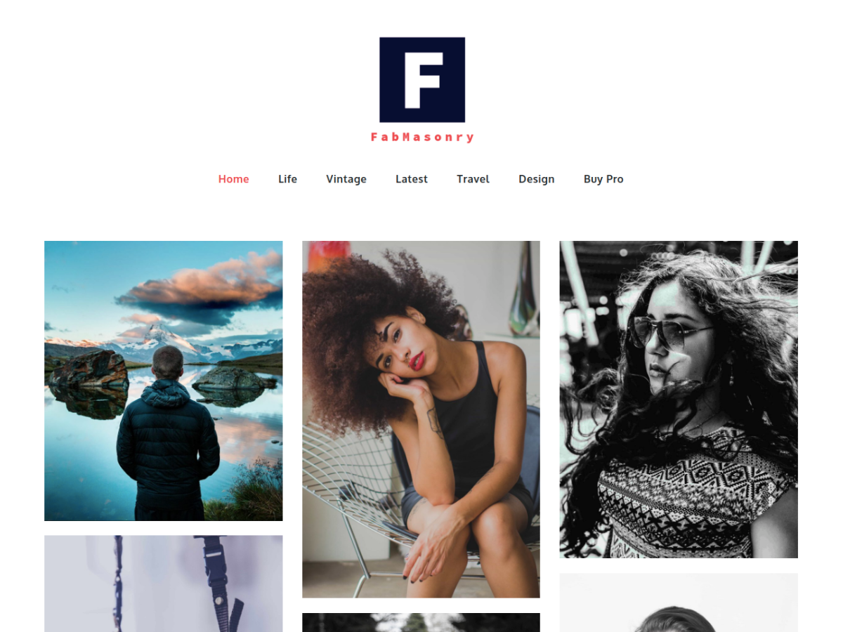 FabMasonry theme screenshot