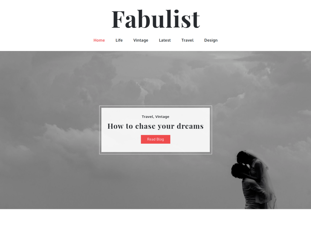 Fabulist theme screenshot
