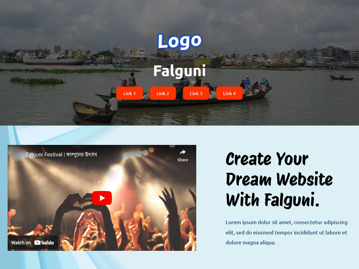 Falguni theme screenshot