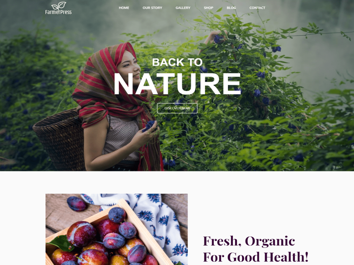 Farmerpress theme screenshot