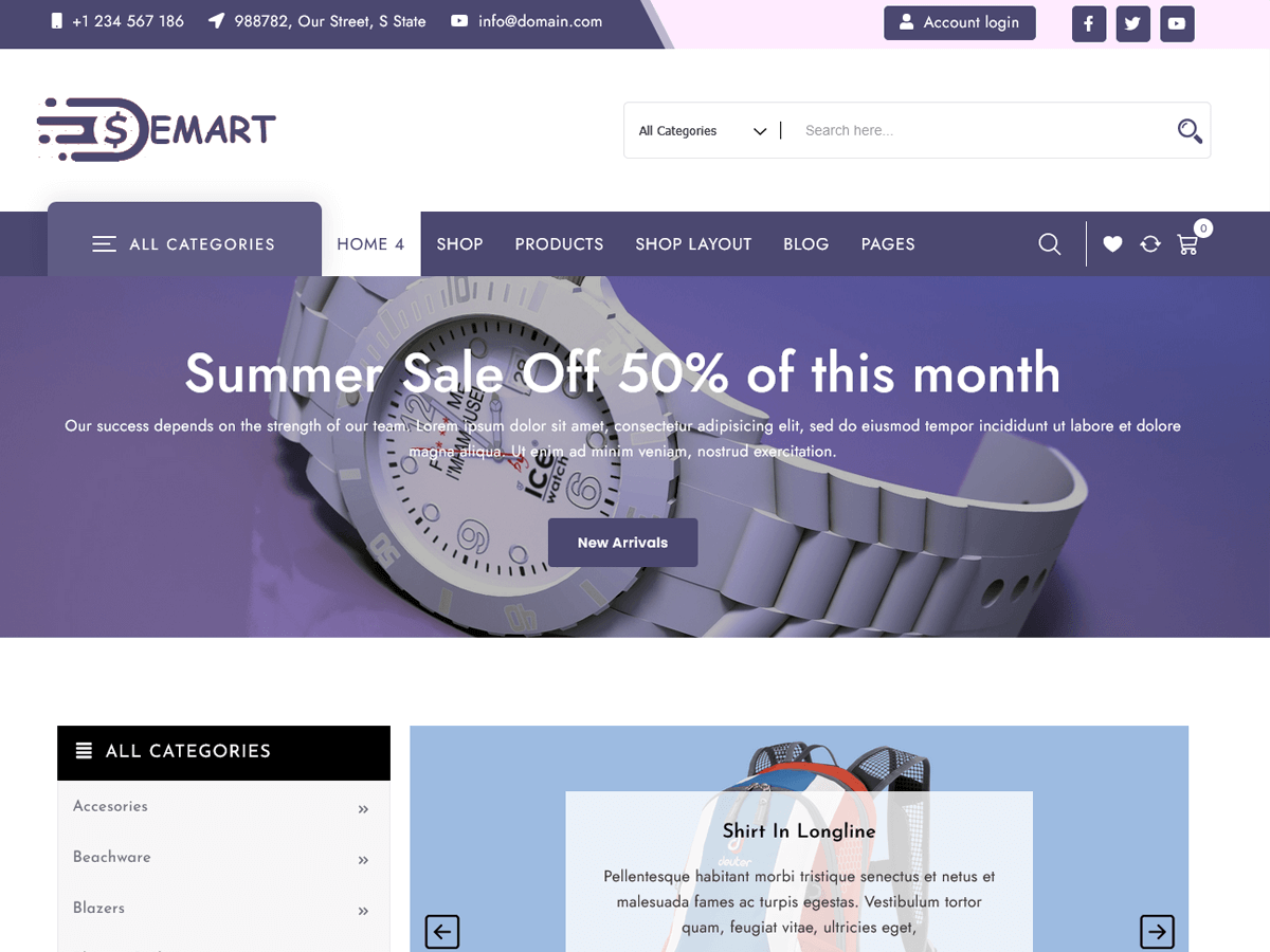 Fashion Mart theme screenshot