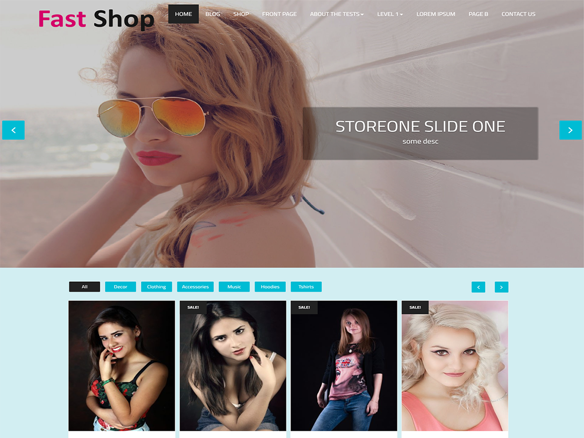 Fast Shop theme screenshot