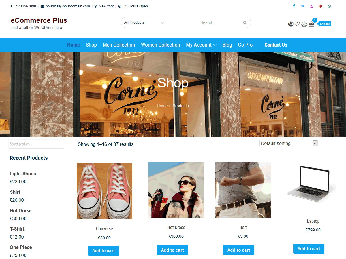 Fast Storefront theme screenshot
