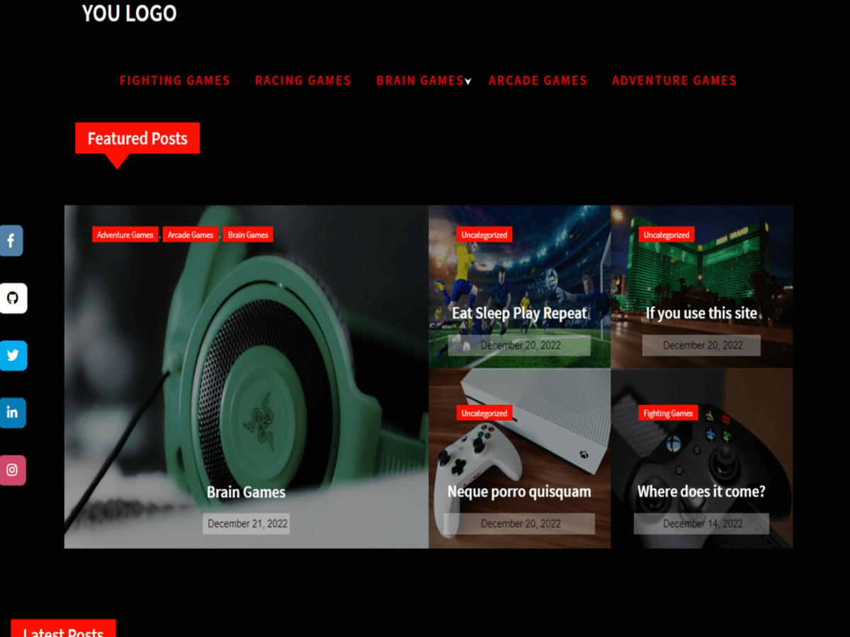 fatal theme screenshot