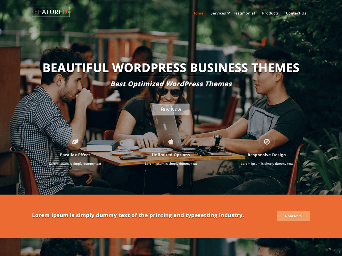 Featuredlite theme screenshot