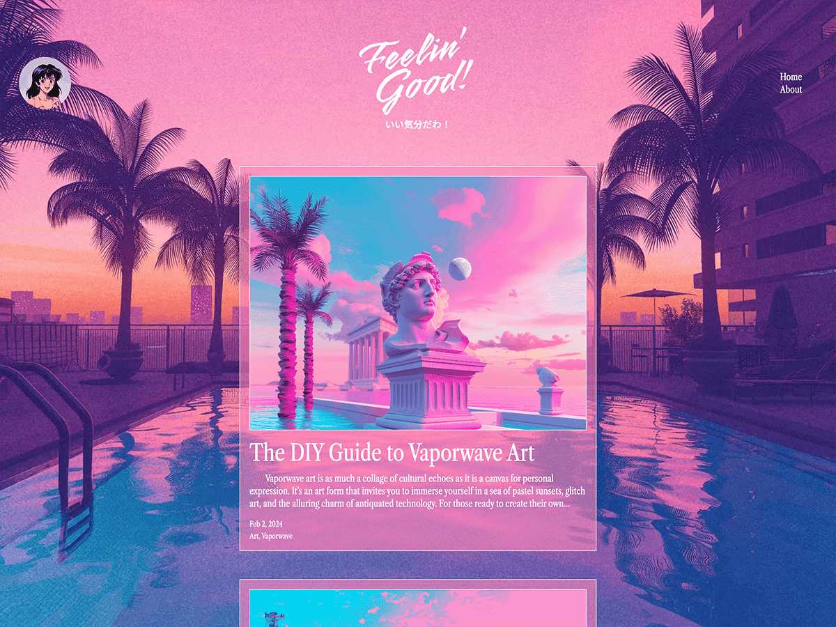 Feelin'Good theme screenshot