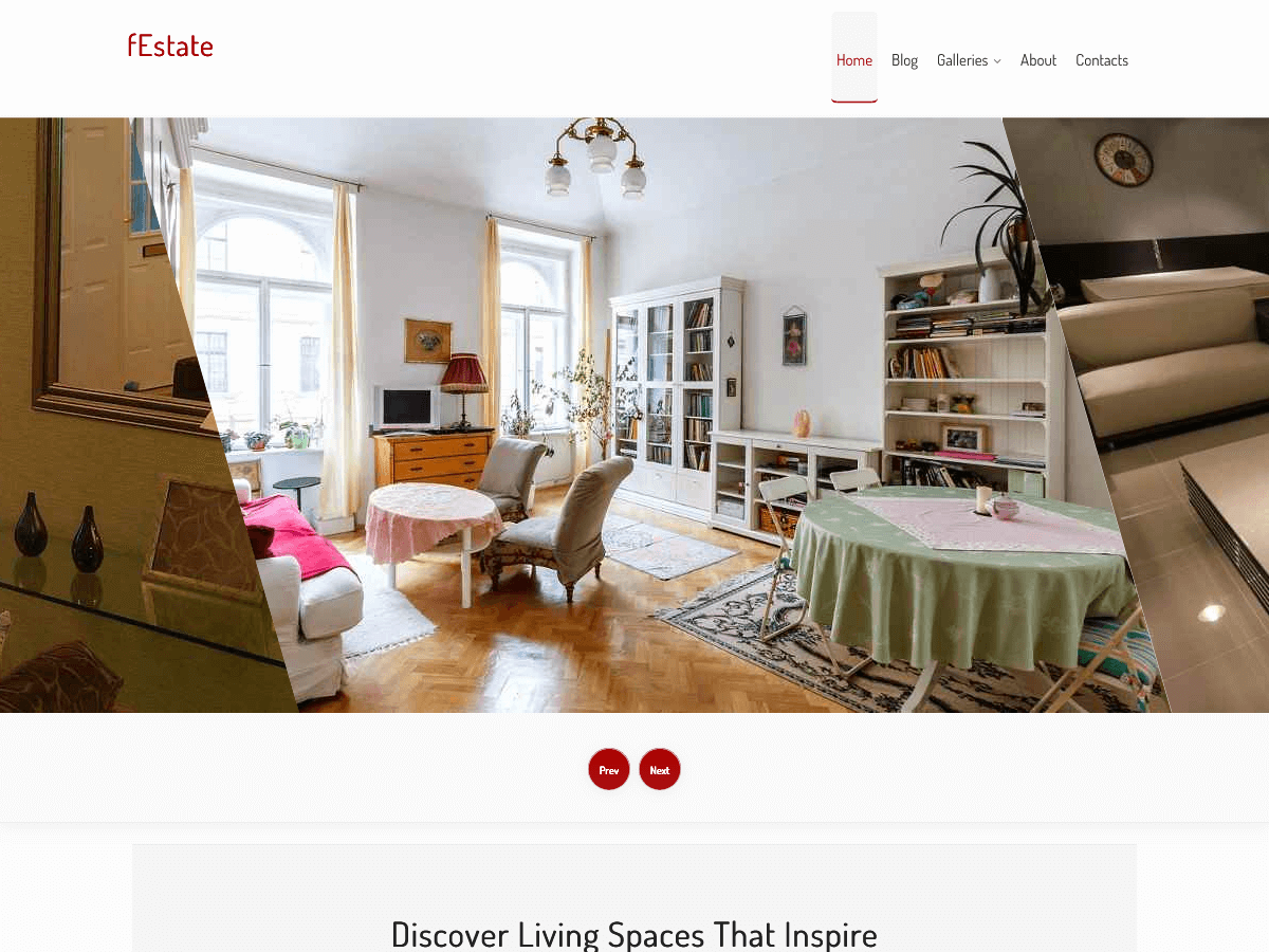 fEstate theme screenshot