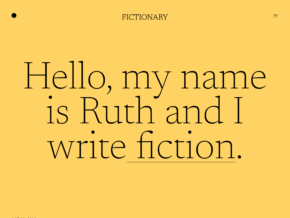 Fictionary theme screenshot