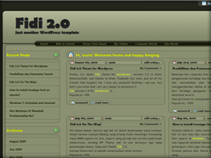Fidi-2 theme screenshot