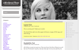 Firstyme theme screenshot