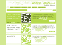 Fistic theme screenshot