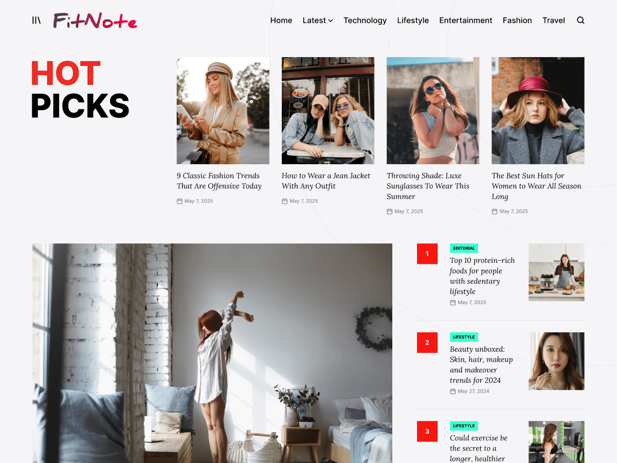 FitNote theme screenshot