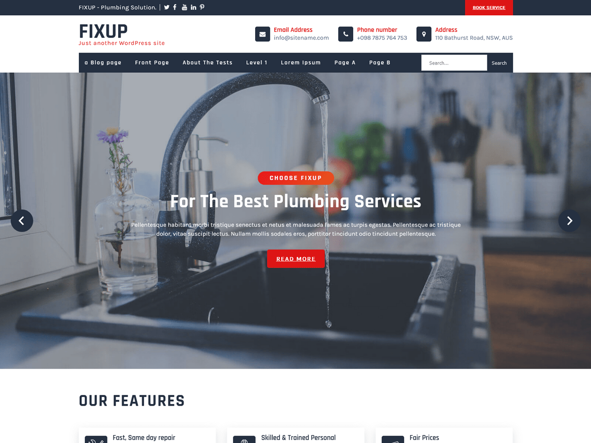 Fixup Lite theme screenshot