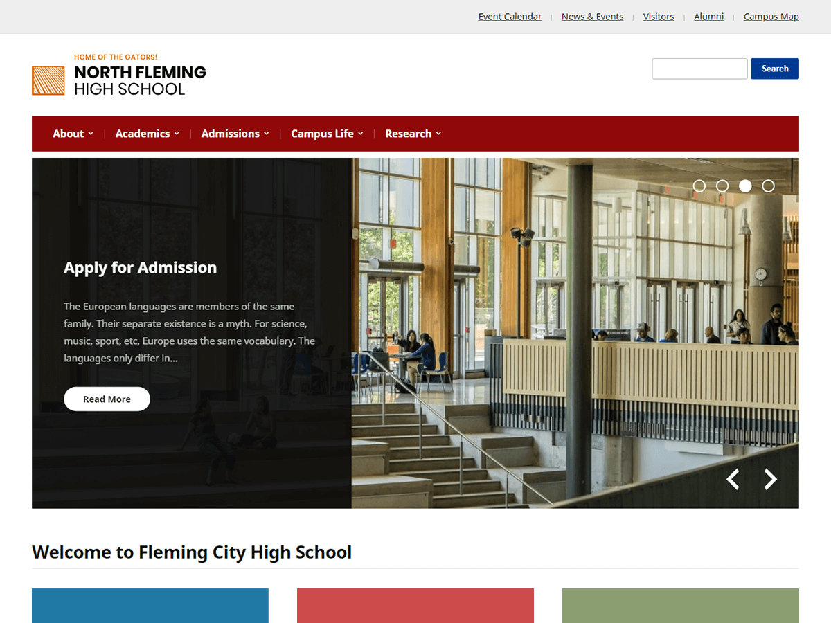 Fleming theme screenshot