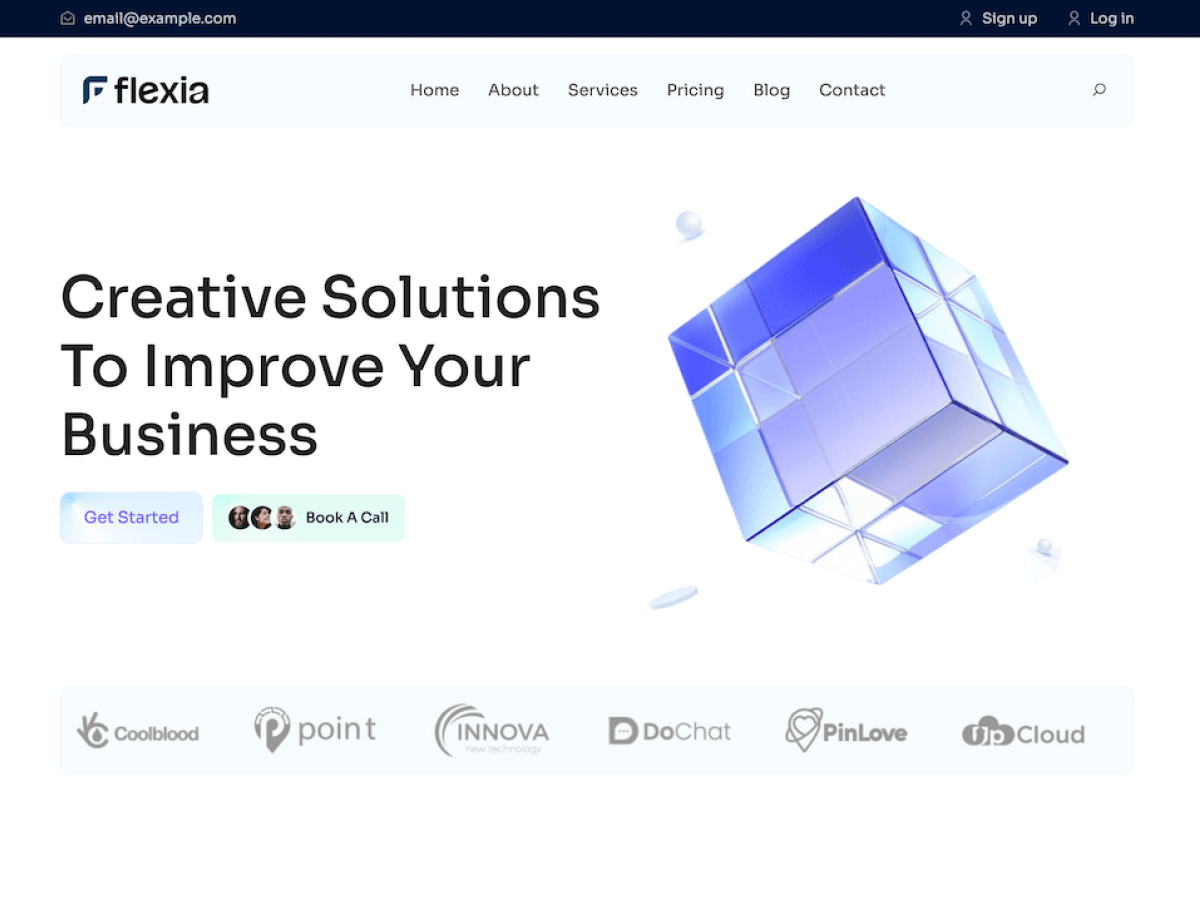 Flexia theme screenshot