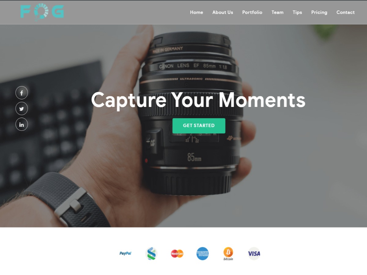Fog Lite theme screenshot