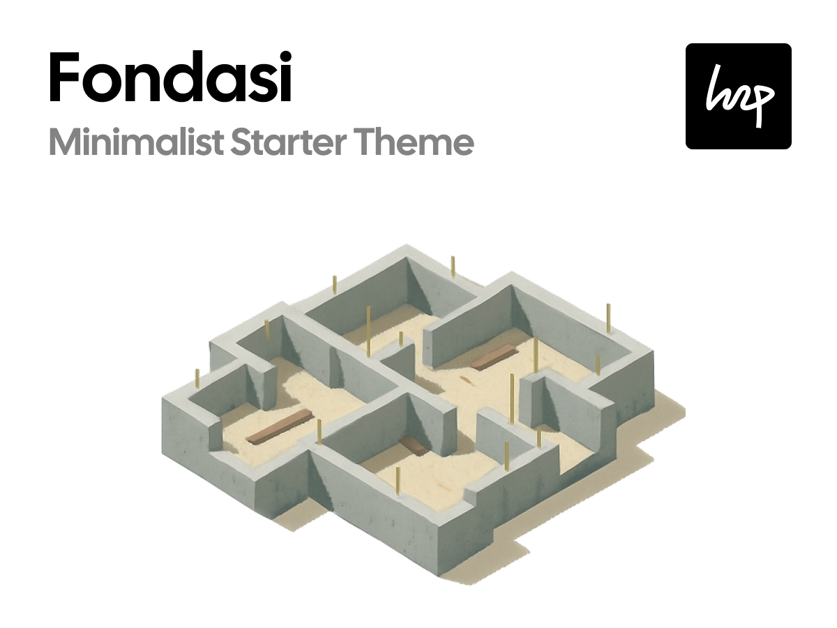 Fondasi theme screenshot