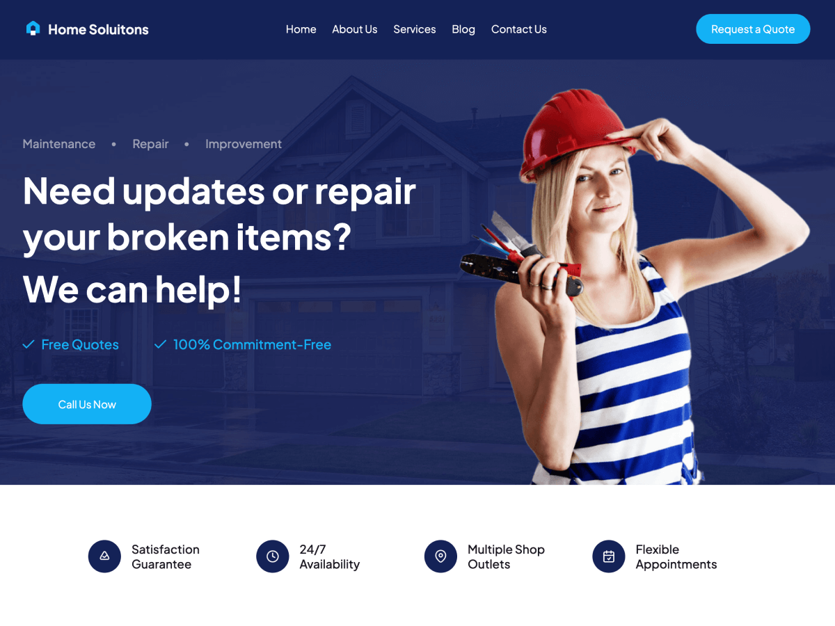 Fota Home Solutions theme screenshot