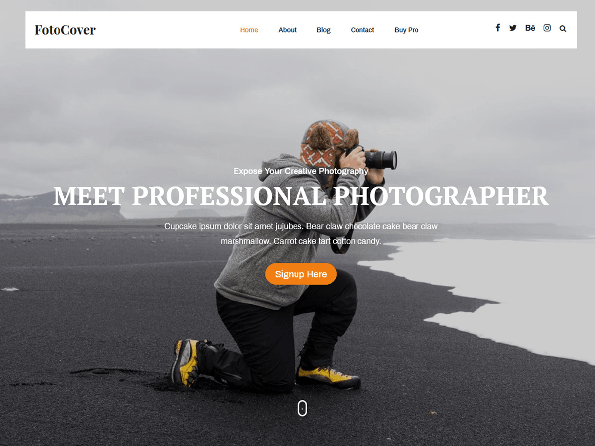 Fotocover theme screenshot