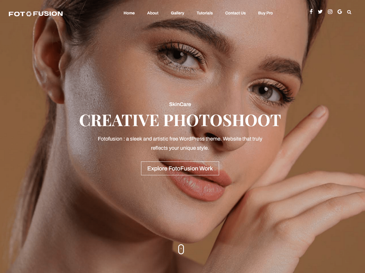 Fotofusion theme screenshot