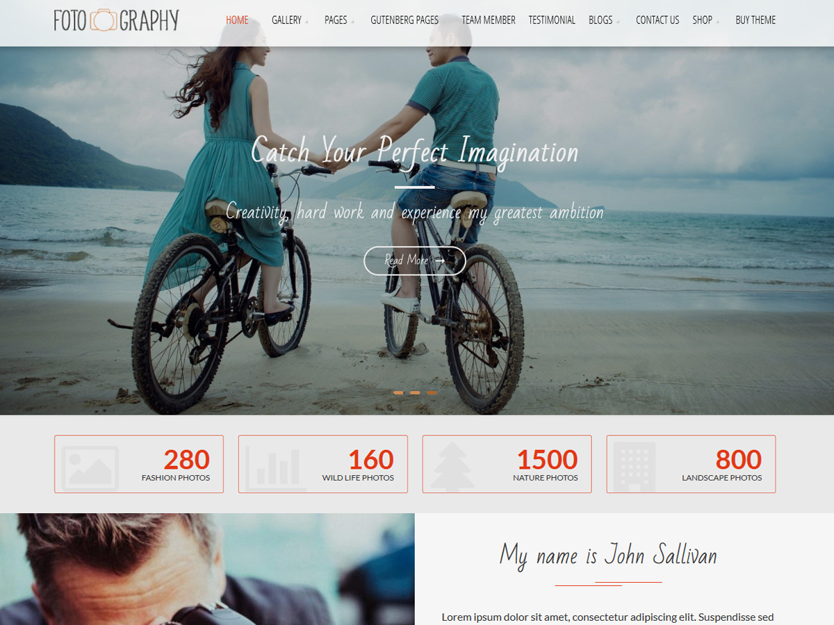 FotoGraphy theme screenshot