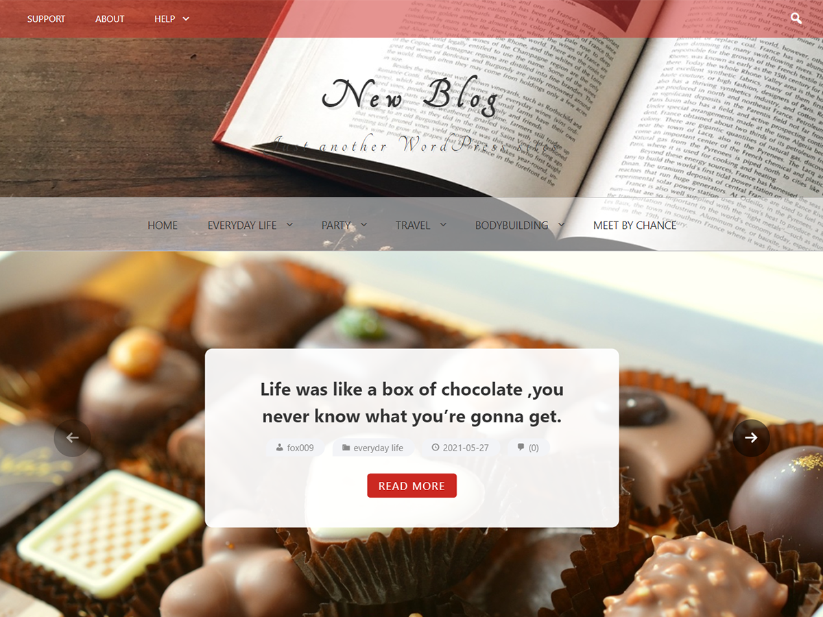 Fox009 Vermilion theme screenshot