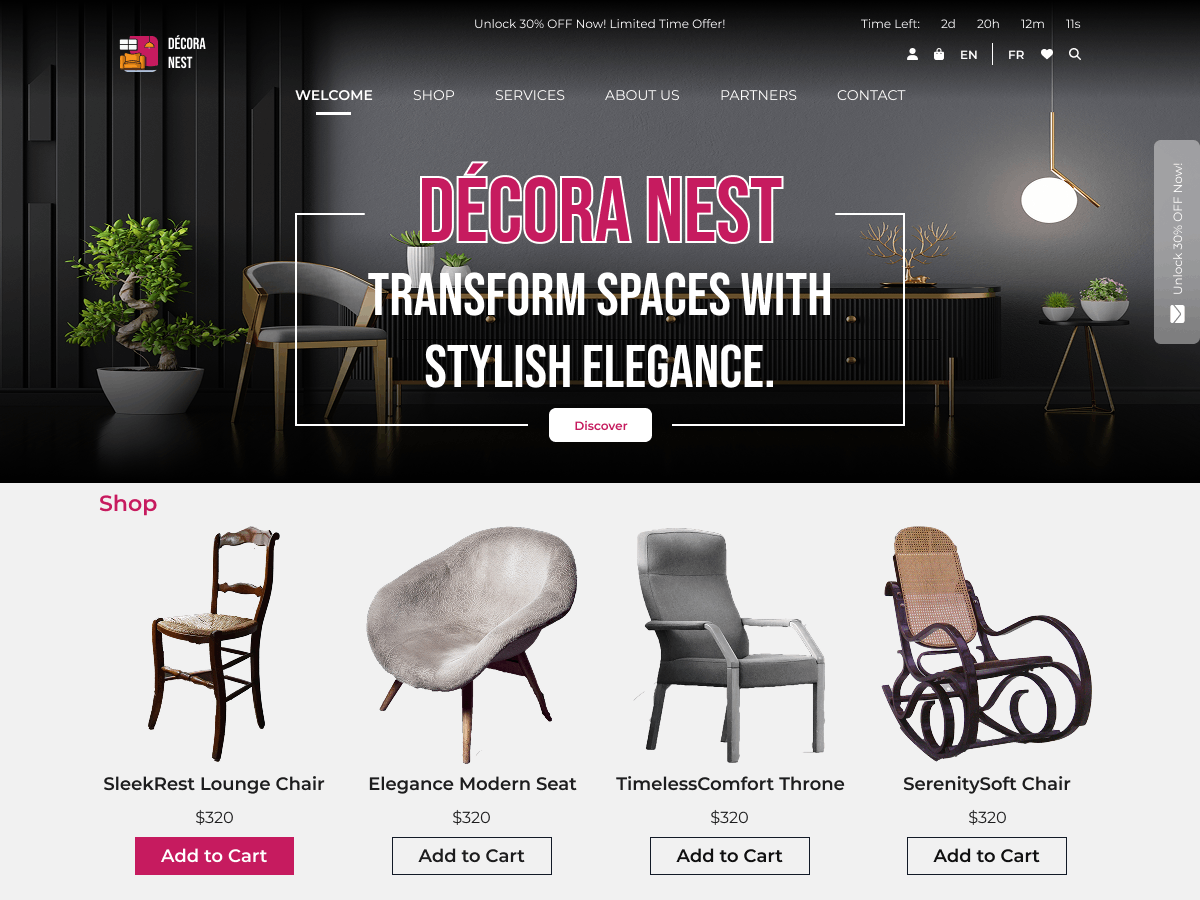 FSE Home Decor theme screenshot