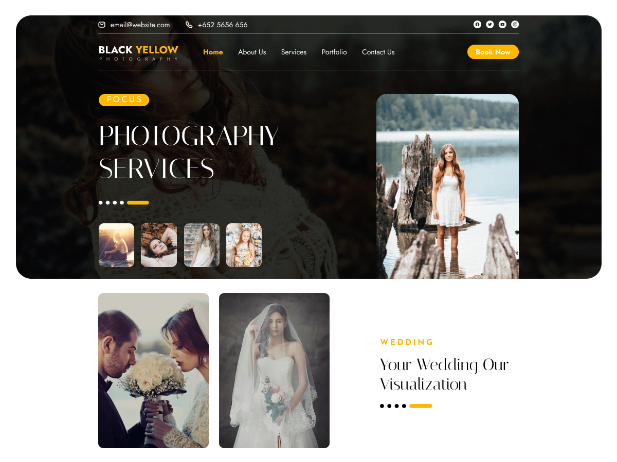 FSE Photography theme screenshot