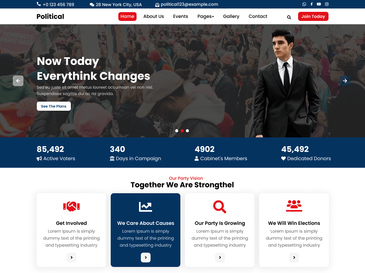 FSE Political theme screenshot