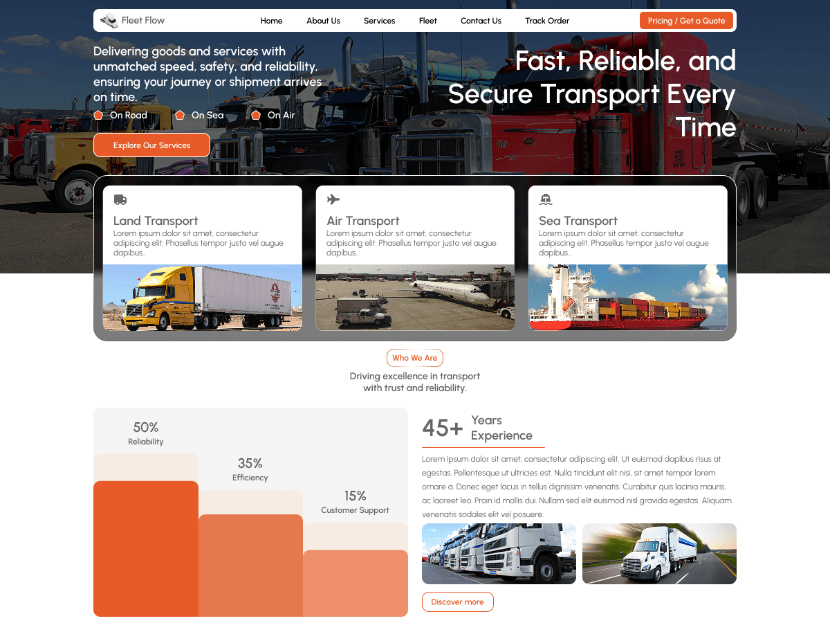 FSE Transportation Company theme screenshot