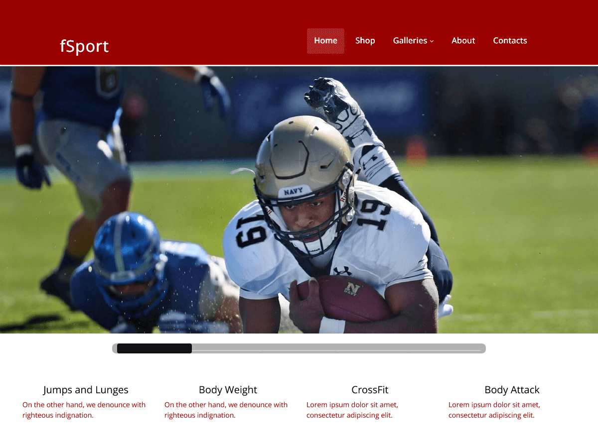 fSport theme screenshot