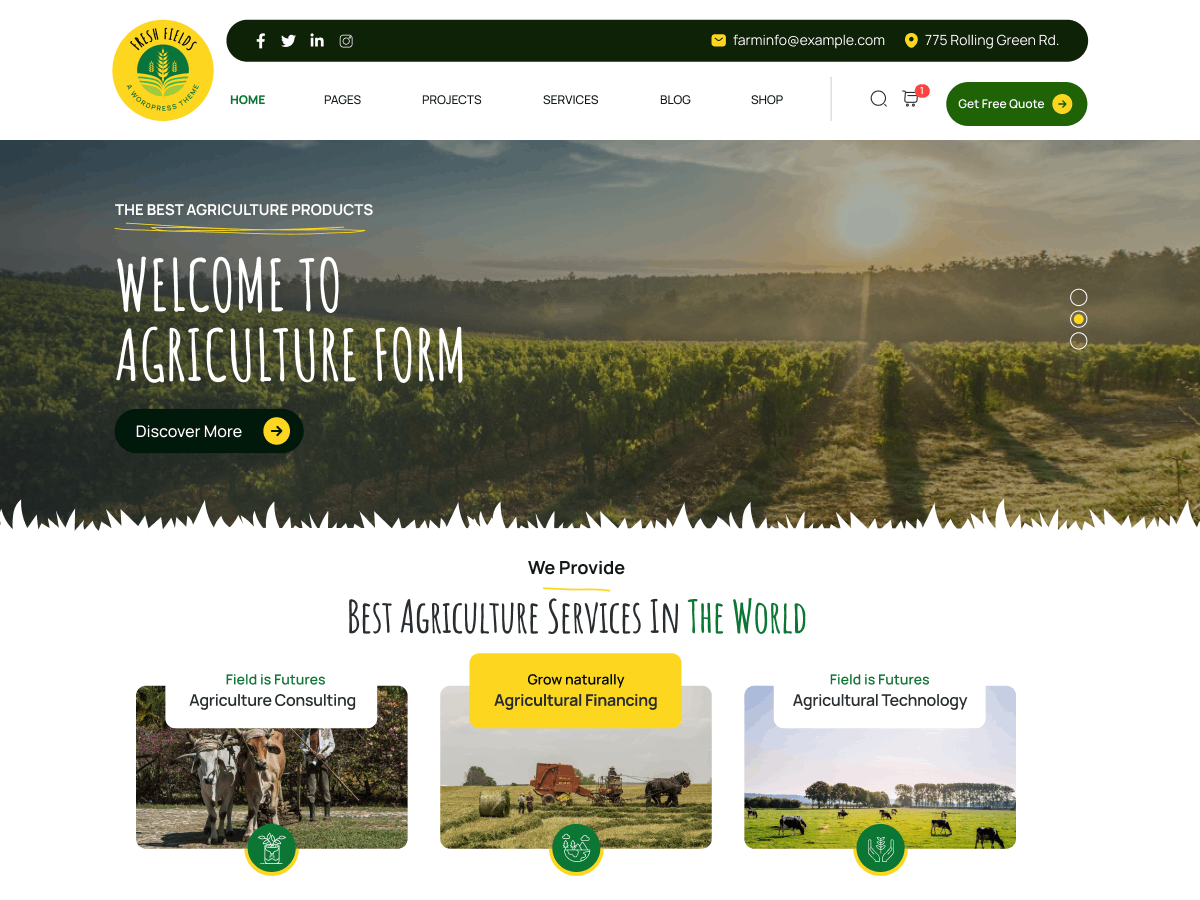 Garden Lawn Care theme screenshot