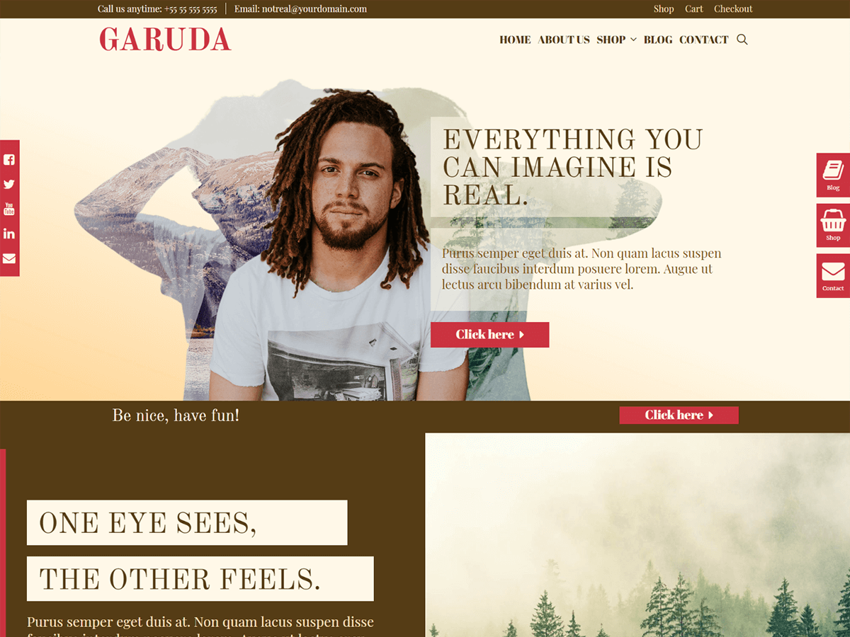 Garuda theme screenshot
