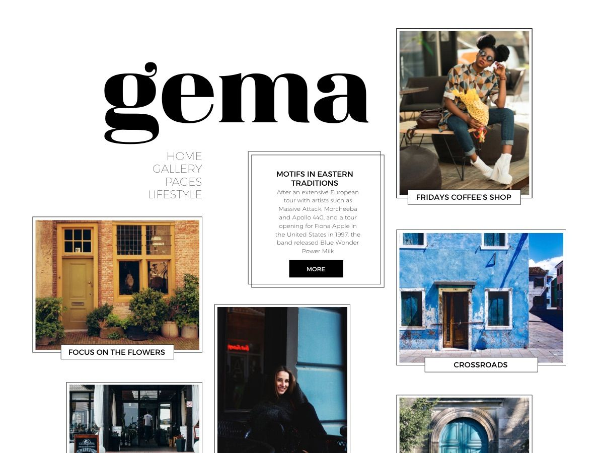 Gema Lite theme screenshot