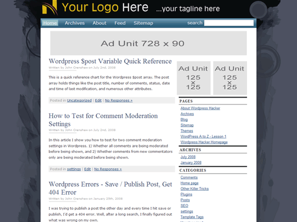 Get Some! theme screenshot