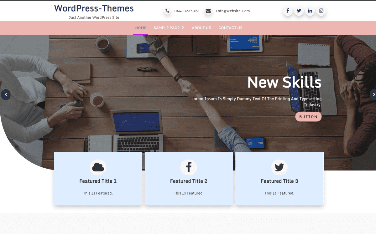 Goldy Solar theme screenshot